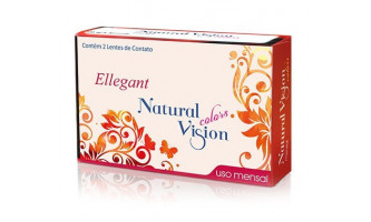 Lentes de Contato Natural Vision Colors Ellegant Mensal Lentes de Contato Natural Vision Colors Ellegant Mensal