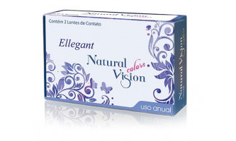 Lentes de Contato Natural Vision Colors Ellegant Anual Lentes de Contato Natural Vision Colors Ellegant Anual