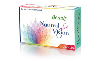 Lentes de Contato Natural Vision Colors Beauty Anual Lentes de Contato Natural Vision Colors Beauty Anual