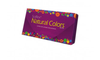 SOLFLEX NATURAL COLORS - LENTES DE CONTATO COLORIDA MENSAL